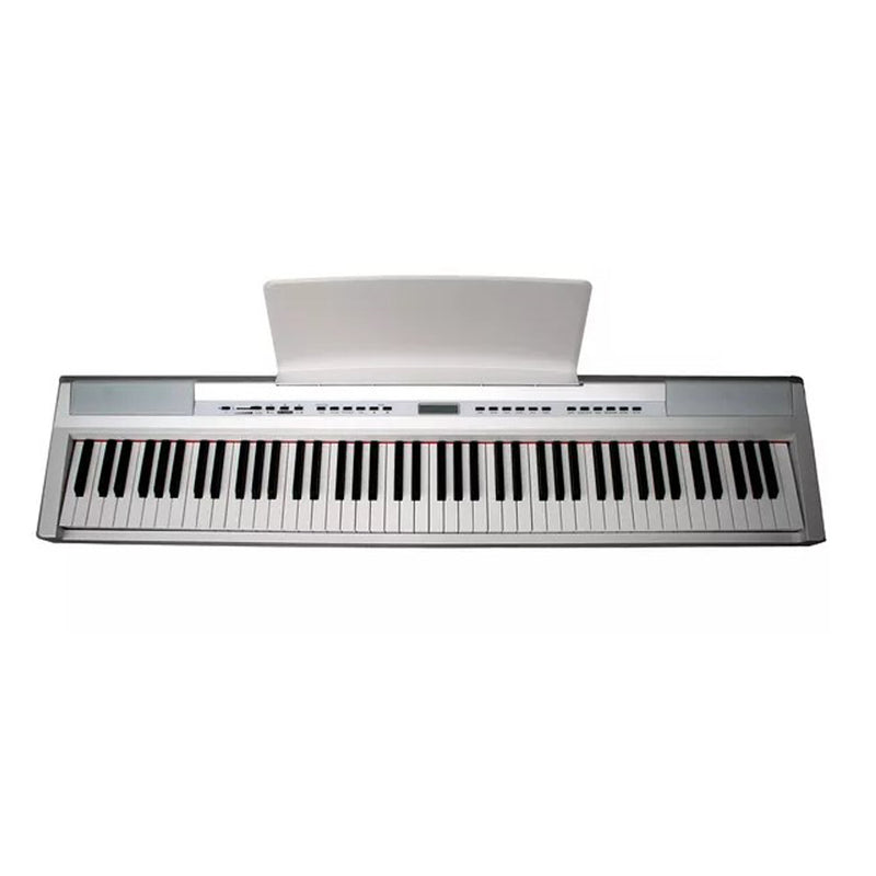 FBT E-Chord SP10 WHT Piano Digit 88T Pesati Bianco + Supporto legno tre pedali