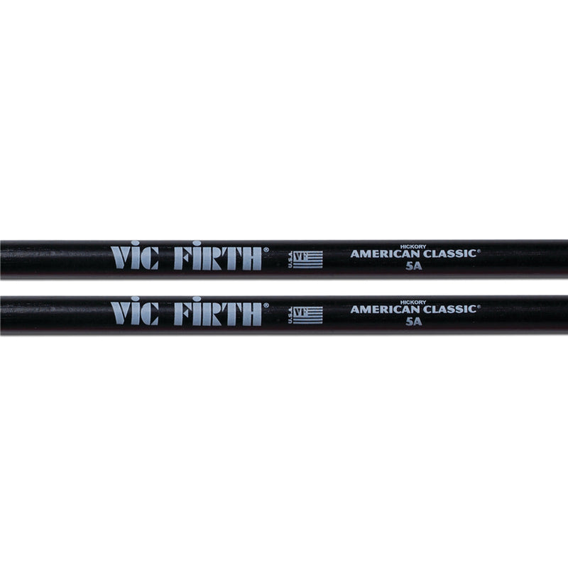 Vic Firth 5AB American Classic Coppia Bacchette x batteria punta a goccia, Nera