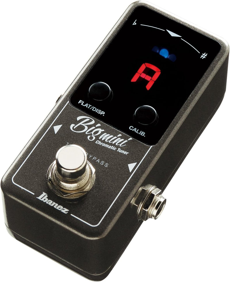 Ibanez BIGMINI Chromatic Pedal Tuner Mini pedale analogico accordatore chitarra