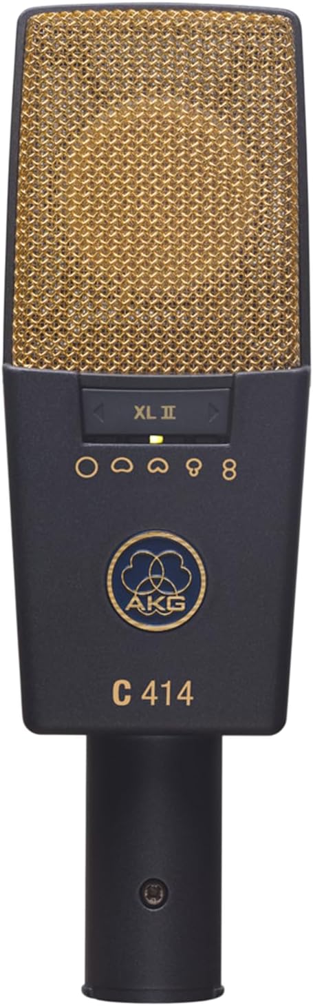 AKG C414 XLII Microfono Pro Cablato, multi-pattern, per ogni applicazione