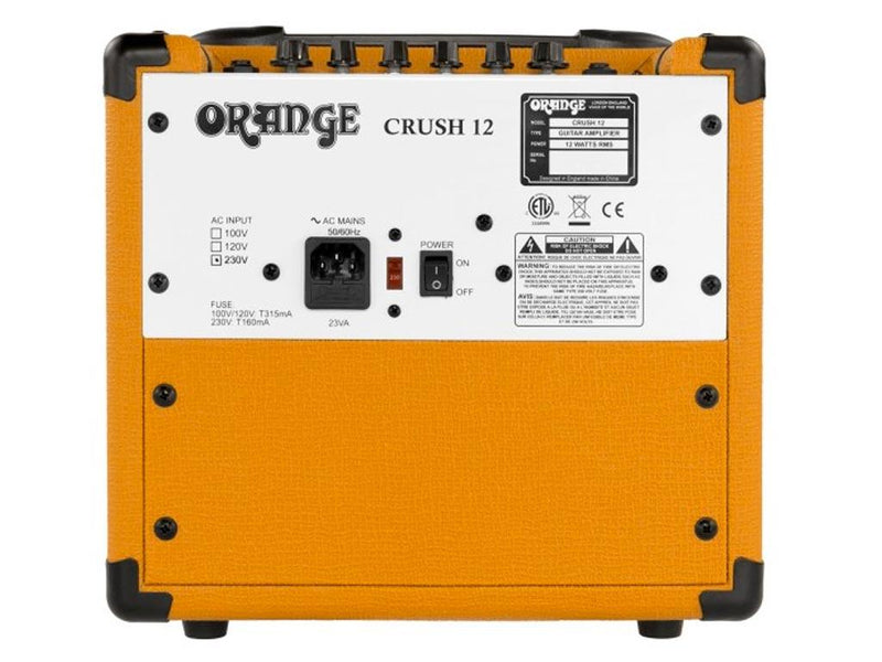 B-STOCK GARANTITO Orange Crush 12 Amplificatore Combo x chitarra 1 canale 6" 20W