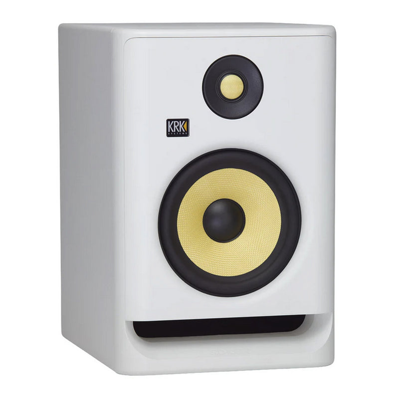 KRK Systems KRK RP7 ROKIT 7 G4 Monitor audio Pro da Studio 2vie, da 145w, Bianco