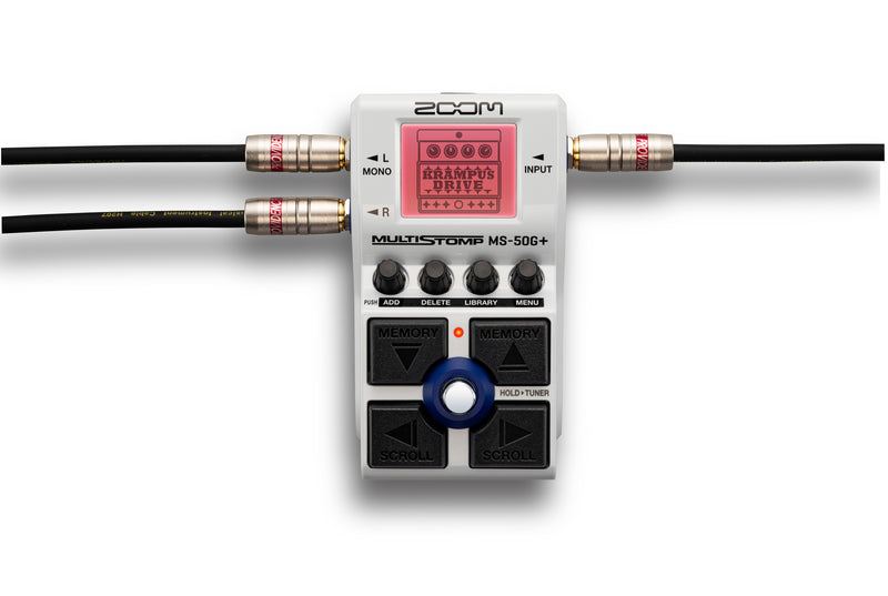 Zoom MS-50G+ Pedale multieffetto per Chitarra con 100 effetti