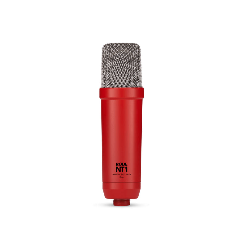 Rode NT1 Signature Microfono pro da studio a condensatore diaframma largo, Red