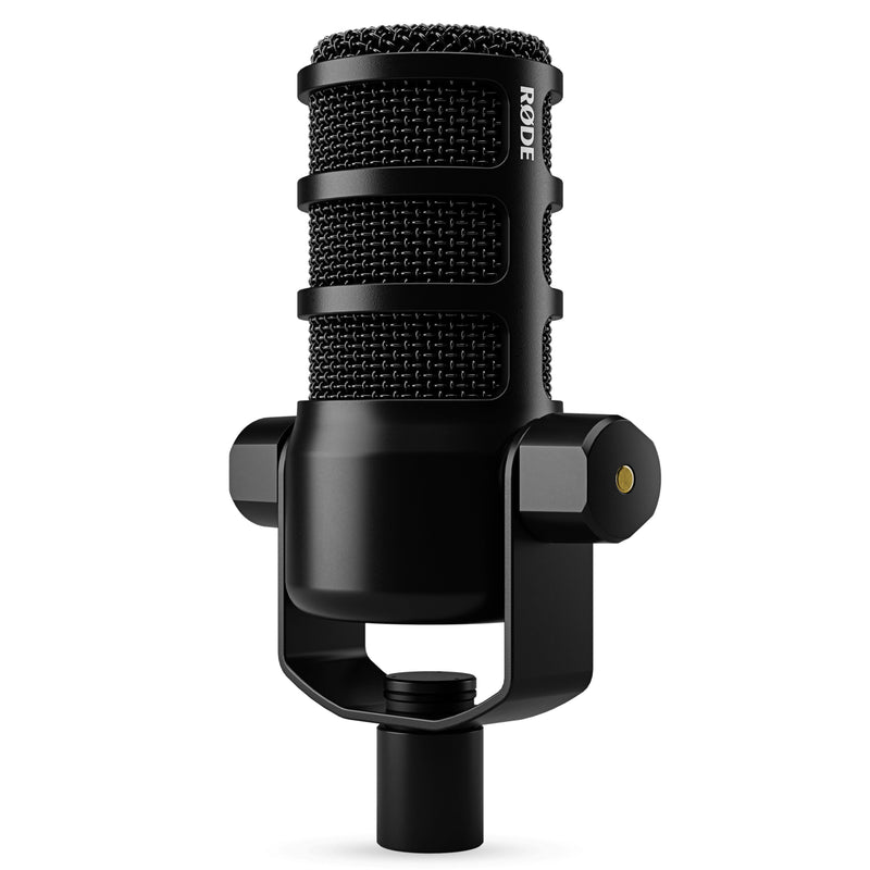 Rode PODMIC USB Microfono Pro dinamico USB e XLR per podcasting, streaming, Nero