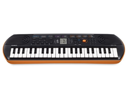 Casio SA-76 Mini Tastiera polifonica 8 Voci e 44 tasti + Alimentatore Originale