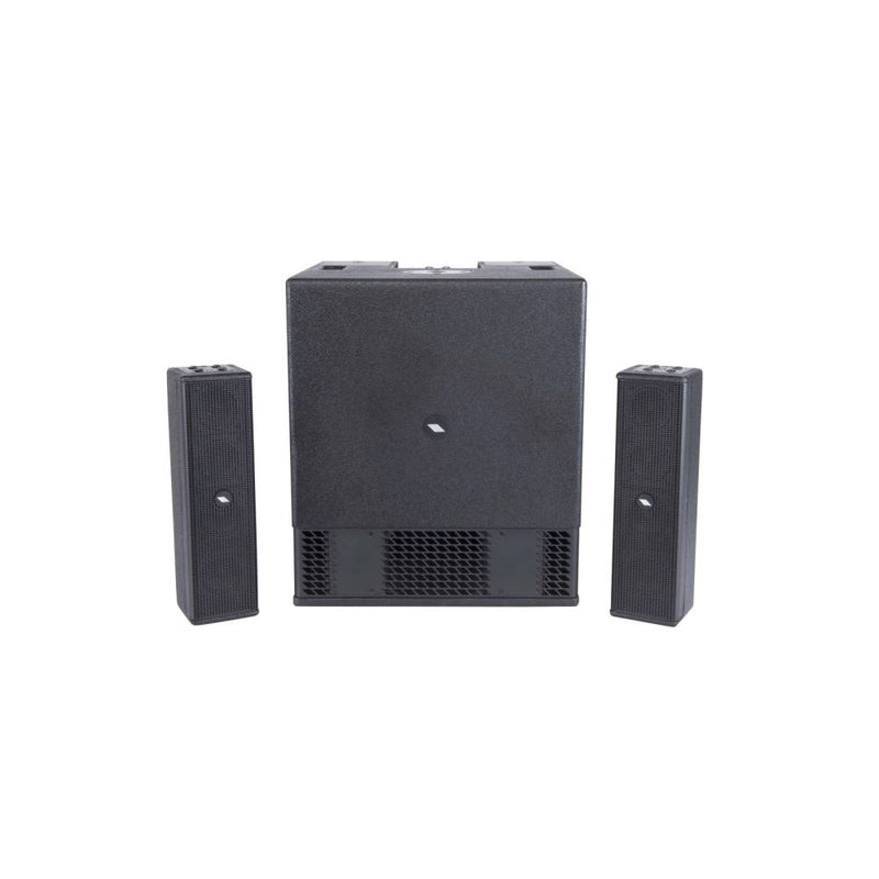 Proel SESSION4 Coppia Sistema Pro colonna 1200W pic. MP3 USB SD Bluetooth Stereo