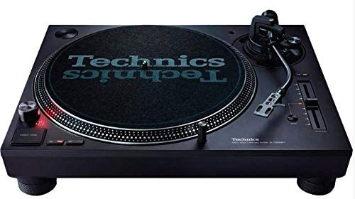 Technics SL-1210MK7 Black Coppia Giradischi Pro a trazione diretta per Dj, Nero