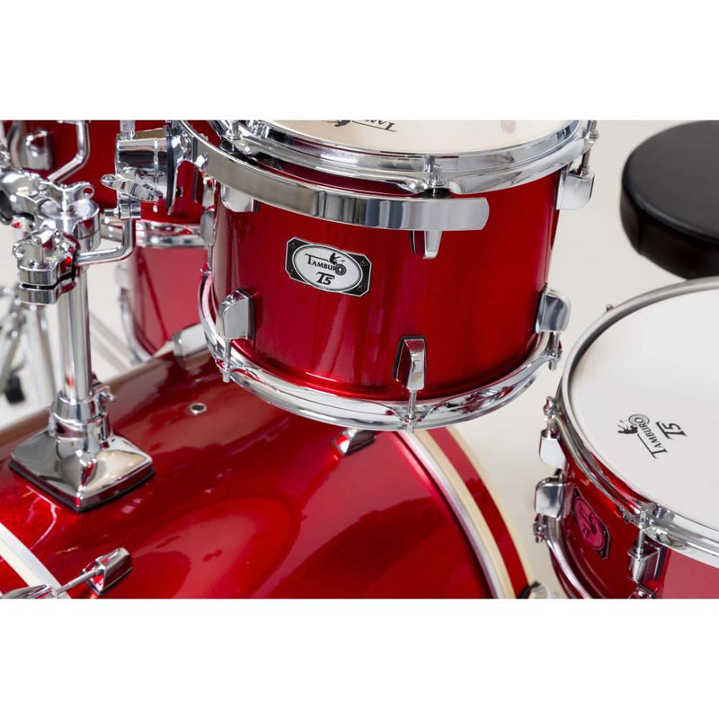 Tamburo TB T5S22BRDSK Batteria 5 pezzi cassa 22" + accessori, Brigt Red Sparkle