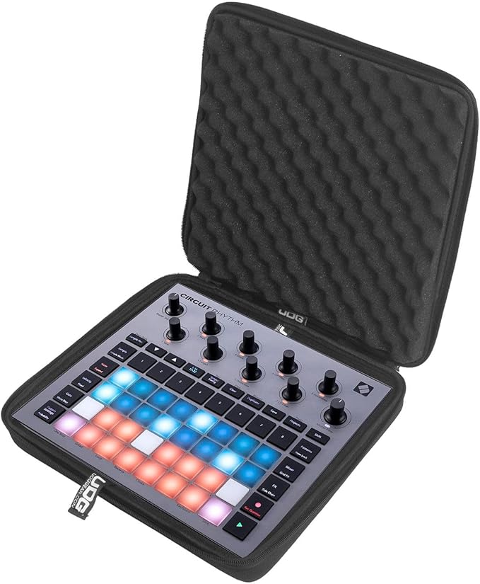 UDG U8488BL Creator Novation Circuit Tracks/Rhythm Hardcase Black Borsa trasp.