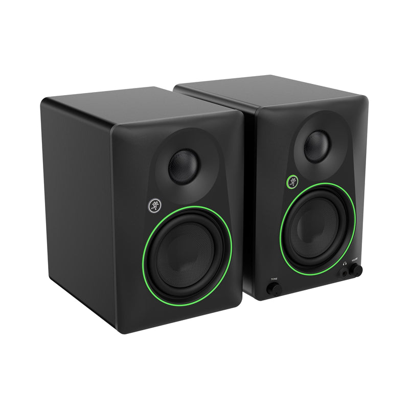 Mackie CR4.5 BLK Coppia Monitor Pro audio da Studio & surround giochi 50W, Nero