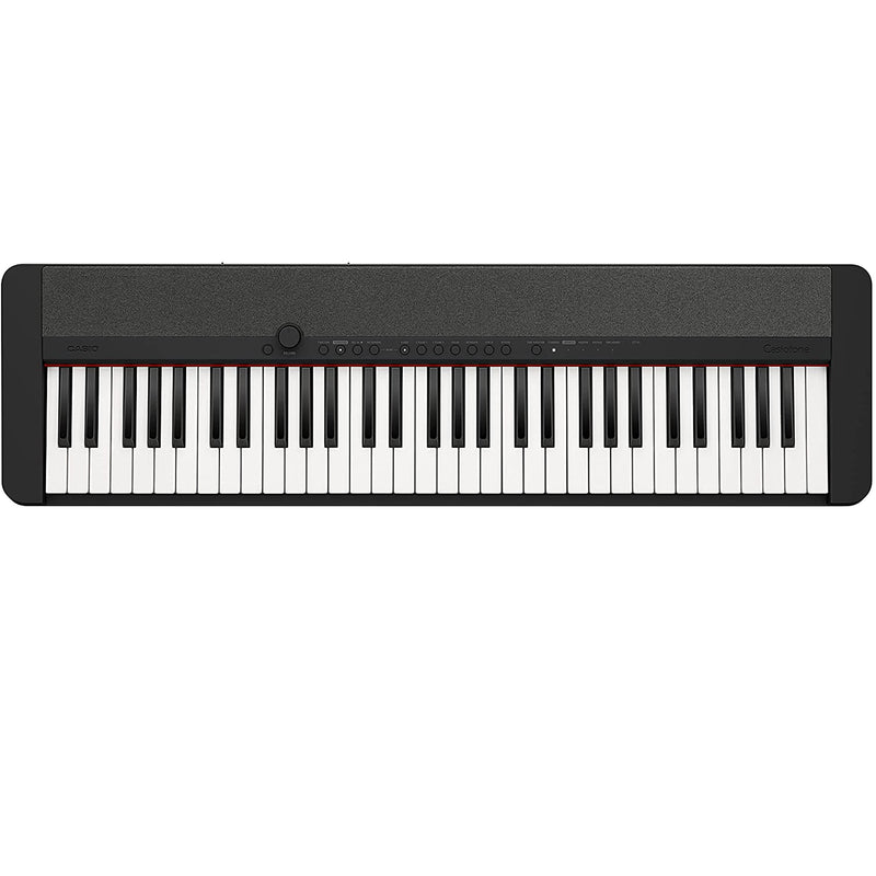 Casio CT-S1-76BK Casiotone Tastiera digitale dinamica 76 Tasti porta USB, Nero