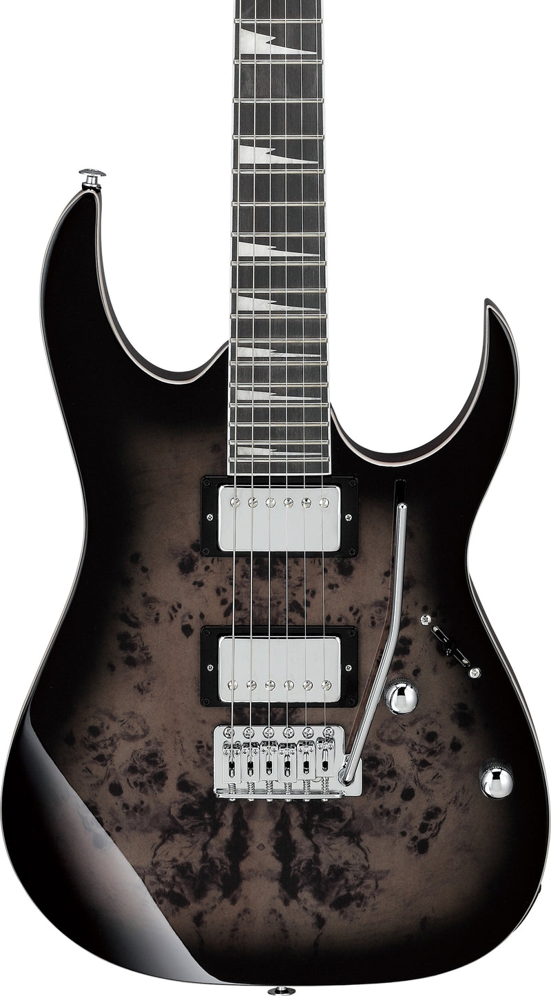 Ibanez GRG220PA1-BKB TRANSPARENT BROWN BLACK BURST Chitarra Elettrica modello RG