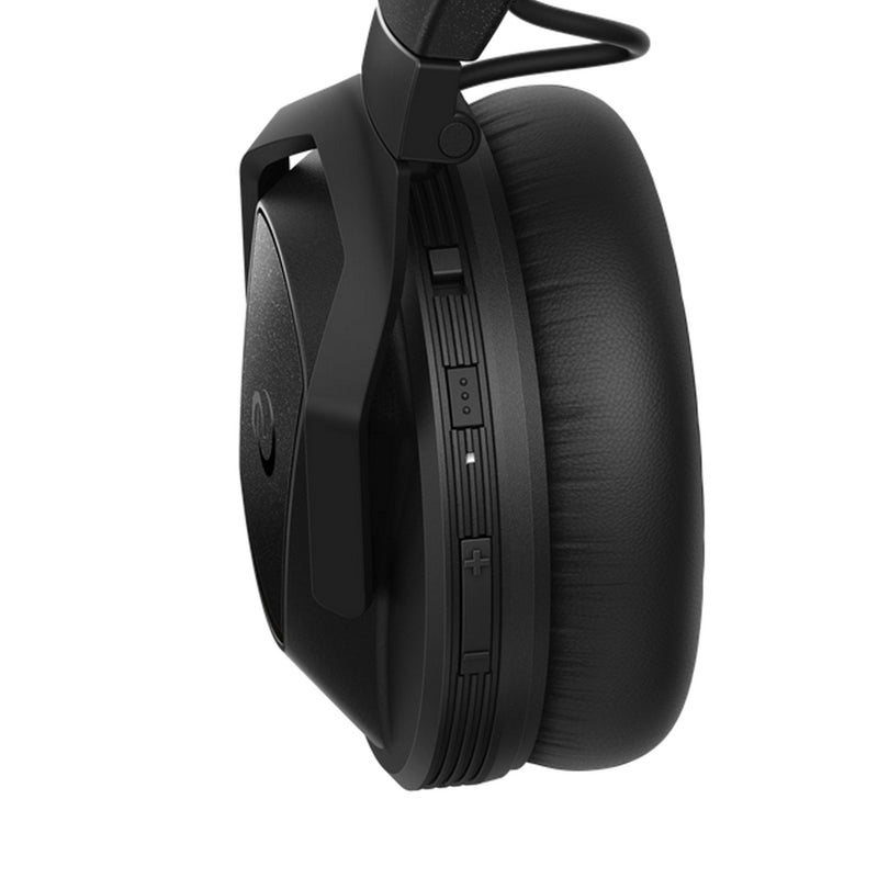 AlphaTheta HDJ-F10-TX Cuffia Pro wireless x Dj + trasmettitore HP-TX01, Nera