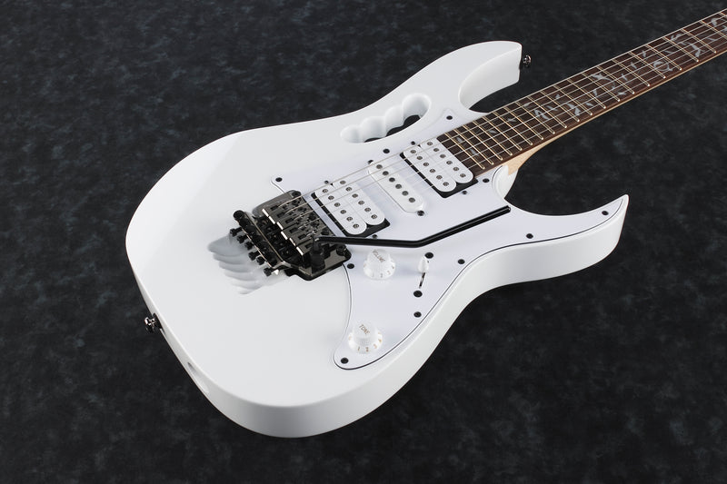 Ibanez JEMJR-WH STEVE VAI WHITE Chitarra Elettrica serie JEM Steve Vai signature