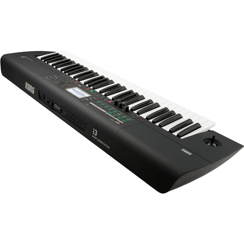 Korg i3 MB Workstation musicale tastiera piccola ma versatile 61tasti Nero Opaco