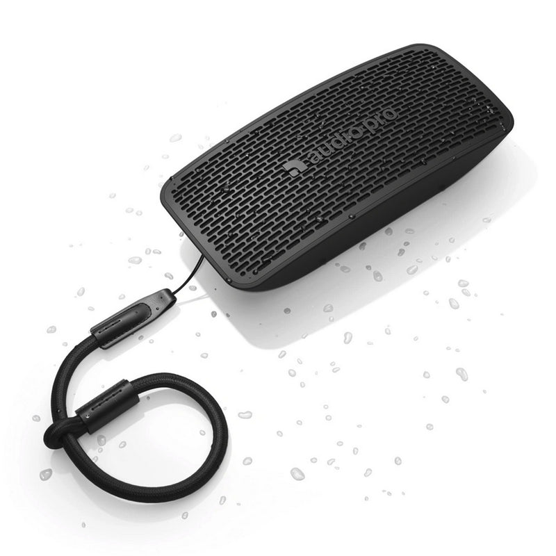 Audio Pro P5 Diffusore audio portatile BLUETOOTH a batteria, IPX4 da 35w, Nero