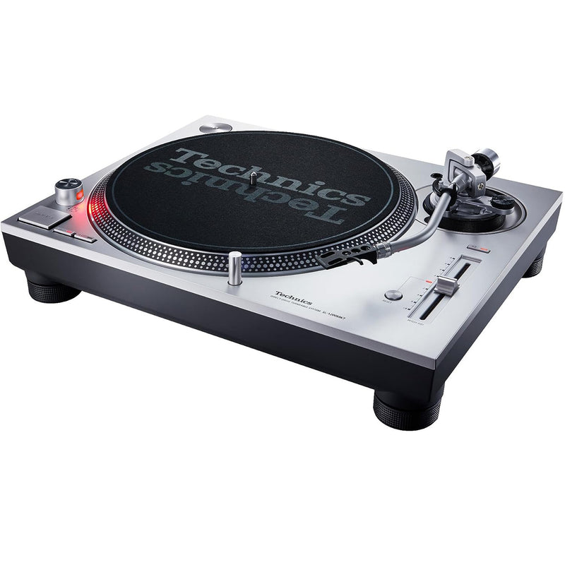 Technics SL-1200MK7S Silver Coppia Giradischi Pro x dj trazione diretta Argento