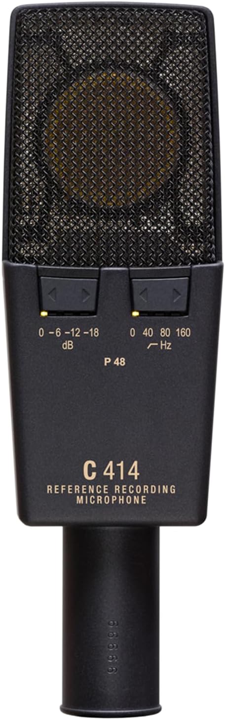 AKG C414 XLII Microfono Pro Cablato, multi-pattern, per ogni applicazione