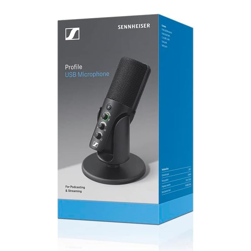 Sennheiser PROFILE Microfono USB condensatore cardioide x podcasting streaming