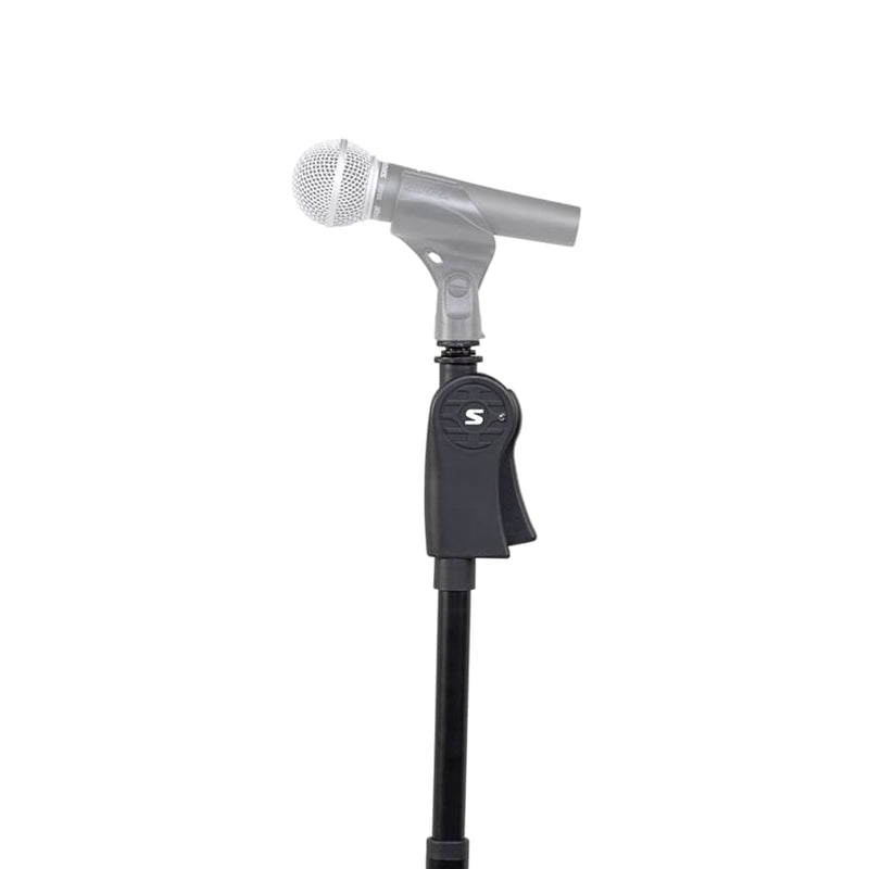 Shure SH-TRIPODSTANDDX Asta microfonica Pro Delux dritta facile da regolare Nero