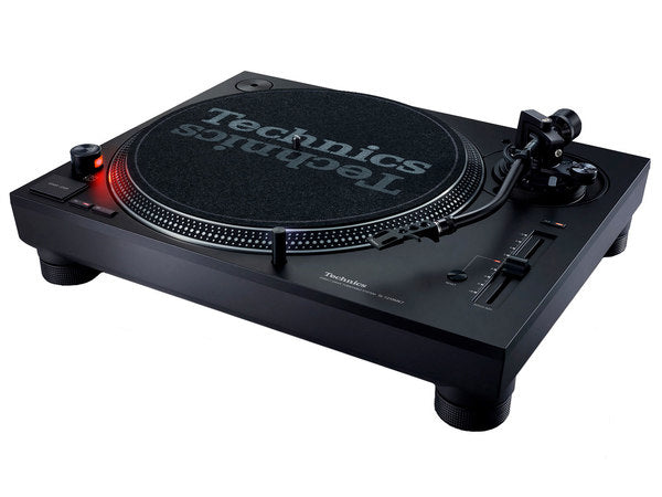 Technics SL-1210MK7 Black Coppia Giradischi Pro a trazione diretta per Dj, Nero