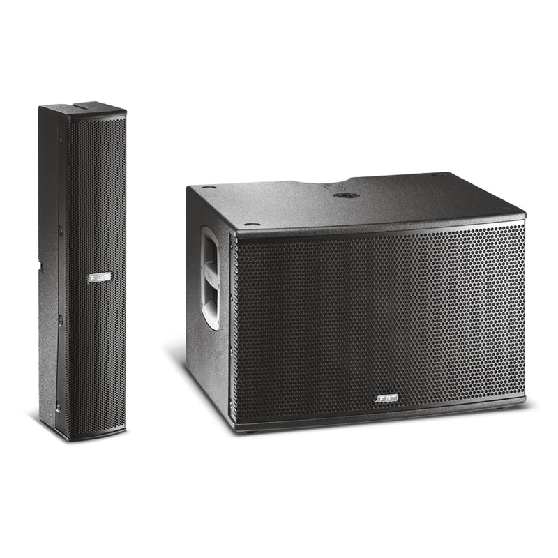 FBT VERTUS CS1000 Coppia Sistema Audio Attivo Subwoofer 12" + Satellite, 1000W