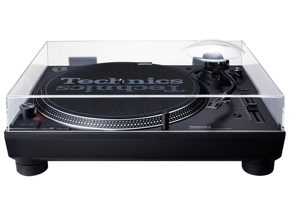 Technics SL-1210MK7 Black Coppia Giradischi Pro a trazione diretta per Dj, Nero