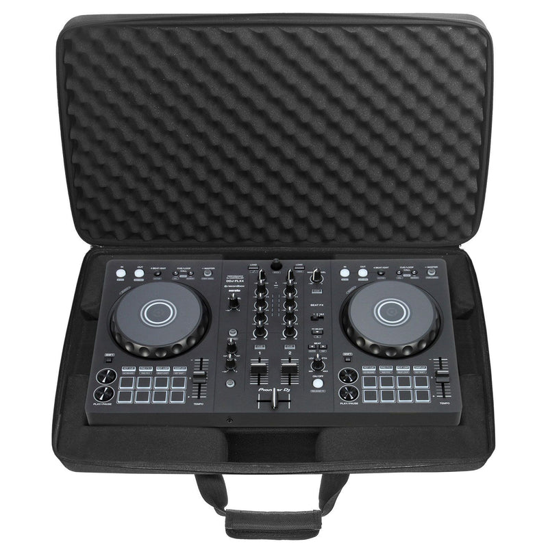 Pioneer Dj DDJ-FLX4 Controller + UDG U8320BL Borsa semirigida x trasp. DDJ-FLX4